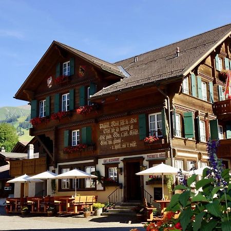 Posthotel Roessli Gstaad Bagian luar foto