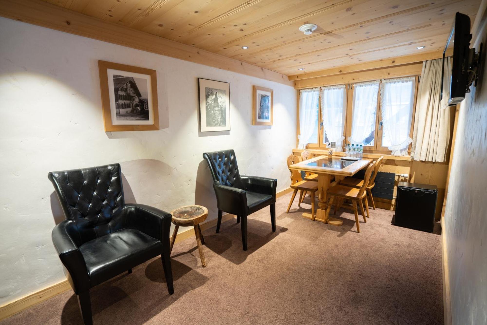 Posthotel Roessli Gstaad Bagian luar foto